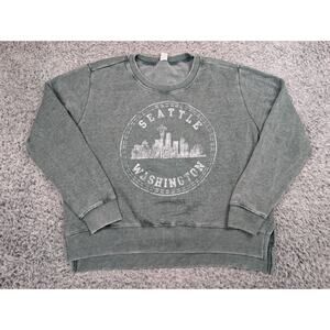 Seattle Graphic Sweatshirt - Green